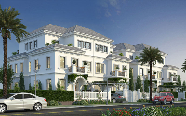 Phối cảnh biệt thự song lập khu dân cư Five Star Eco City Long An Phối cảnh biệt thự song lập khu dân cư Five Star Eco City Long An