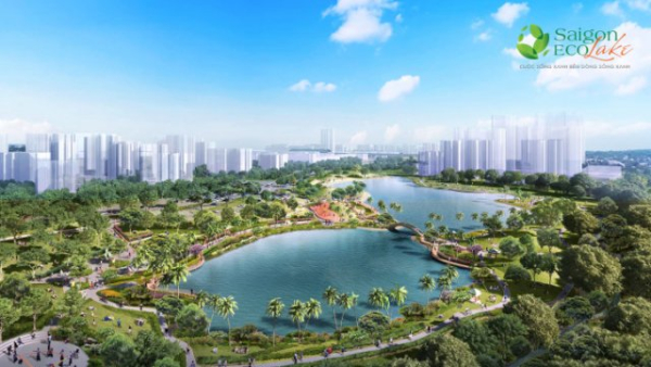 phối cảnh dự án Saigon Eco Lake