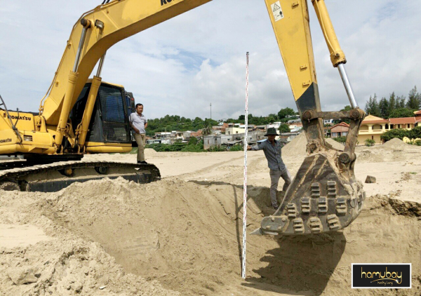 Hình ảnh thực tế tiến độ xây dựng dự án Hamubay Phan Thiết