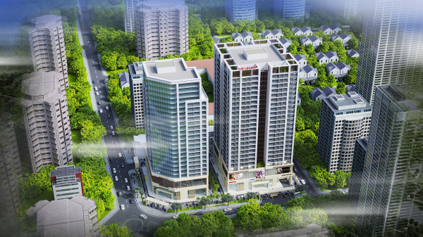 Phối cảnh tổng thể dự án căn hộ The Legacy Hà Nội