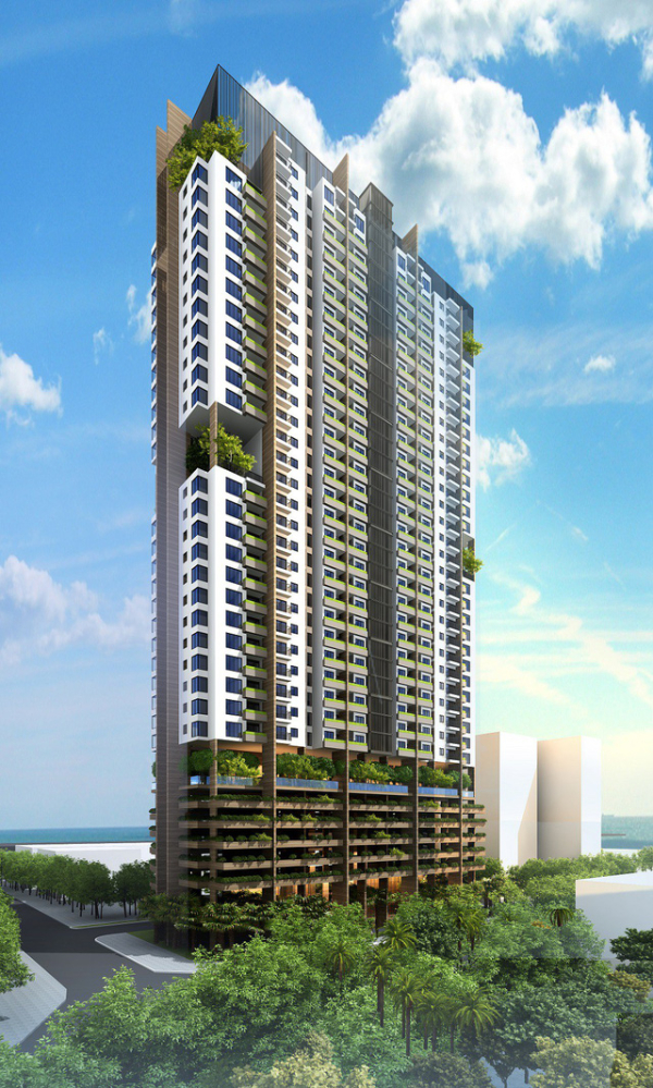 Phối cảnh tổng thể dự án căn hộ FLC Green Apartment Hà Nội