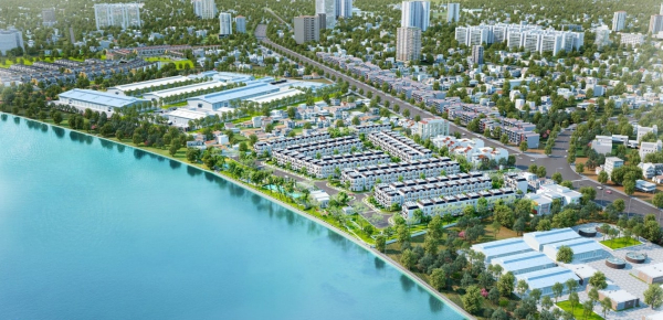 Phối cảnh tổng thể dự án Solar City