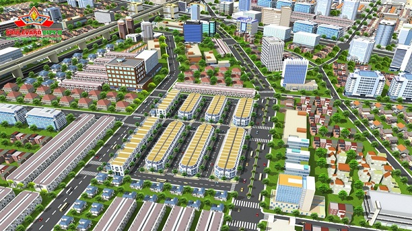Boulevard City II, phoi canh Boulevard City II, Boulevard City II ba ria