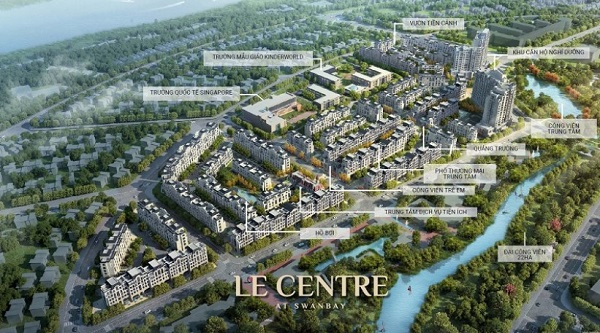 tiện ích nội khu dự án Le Centre Swanbay Nhơn Trạch