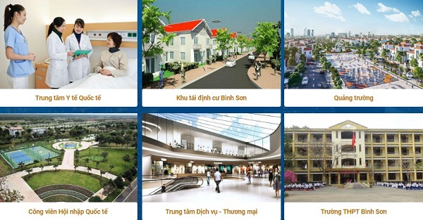 tiện ích nội khu dự án khu dân cư Long Thành Central Đồng Nai