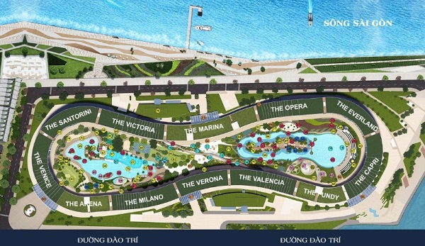Mặt bằng tổng thể dự án căn hộ Sunshine Diamond River Mặt bằng tổng thể dự án căn hộ Sunshine Diamond River