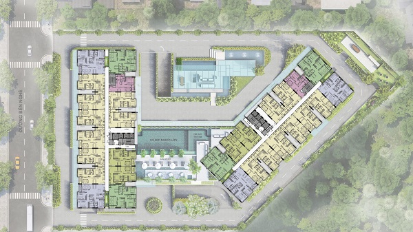 Mặt bằng tổng thể quy hoạch dự án Ascent Garden Homes tại Quận 7