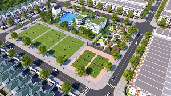 tiện ích nội khu dự án Nghĩa Hành New Center Quảng Ngãi