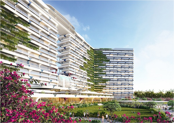 Phối cảnh tổng thể dự án Cam Ranh Bay Hotels & Resorts