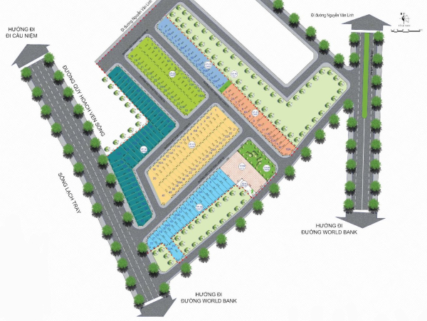 Khu nhà ở liền kề Việt Phát South City Hải Phòng