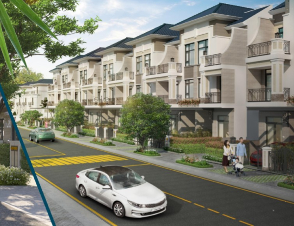 Phối cảnh nhà phố tại dự án Verosa Park Quận 9 Phối cảnh nhà phố tại dự án Verosa Park Quận 9