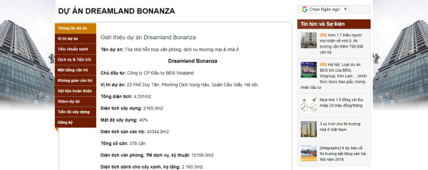 Tổ hợp căn hộ, văn phòng Dreamland Bonanza Hà Nội 7