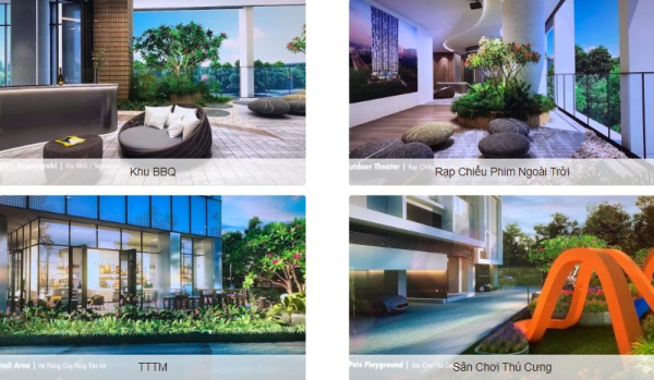 Tiện ích dự án căn hộ Mozac Thảo Điền Quận 2 Tiện ích dự án căn hộ Mozac Thảo Điền Quận 2