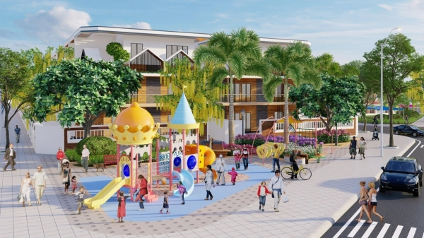 Đất nền Lavender Central Mall Bàu Bàng
