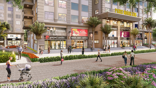 Tiện ích dự án căn hộ Paris Hoàng Kim quận 2