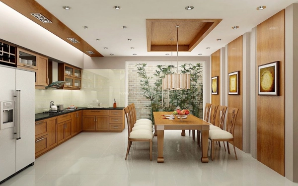 3 kiểu trần thạch cao phòng bếp phổ biến nhất hiện nay 3 kiểu trần thạch cao phòng bếp phổ biến nhất hiện nay