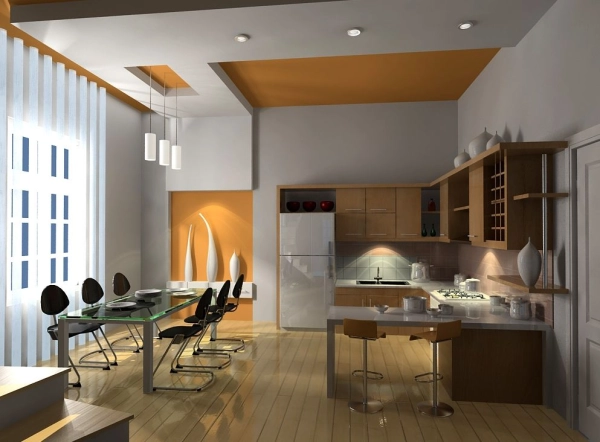3 kiểu trần thạch cao phòng bếp phổ biến nhất hiện nay 3 kiểu trần thạch cao phòng bếp phổ biến nhất hiện nay