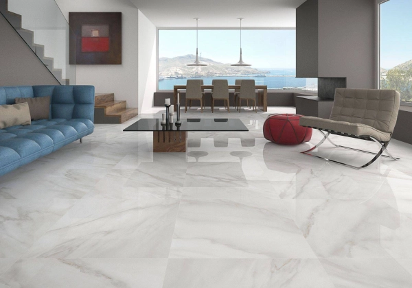 Ứng dụng của đá marble trắng vân mây