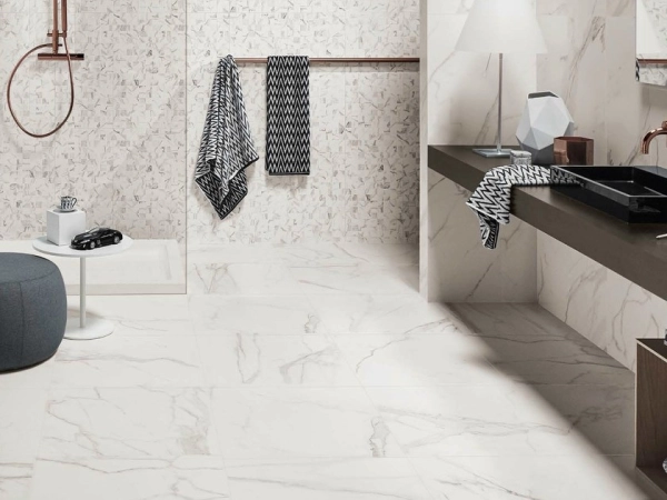 Ứng dụng của đá marble trắng vân mây