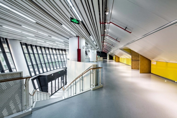 Công trình nhà thi đấu thể thao với kiến trúc độc đáo ở Thượng Hải