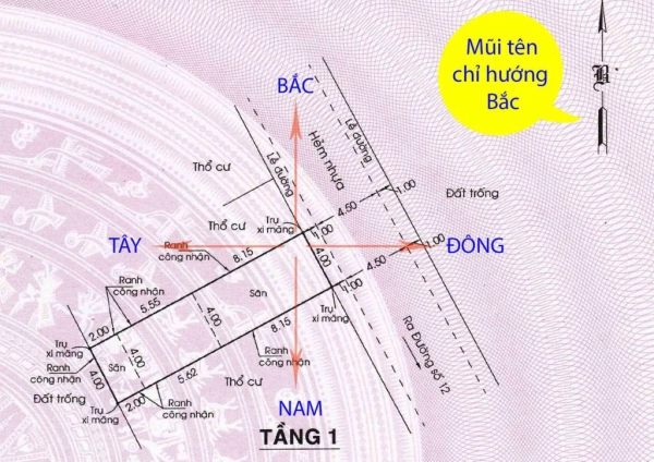 Mách bạn cách xem hướng nhà trên sổ hồng chính xác nhất