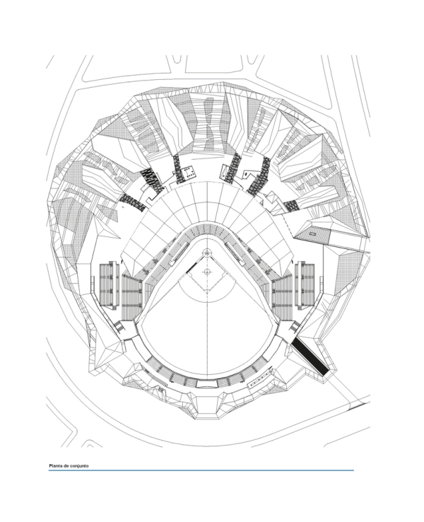 Sân vận động Sonora với kiến trúc độc đáo ở Mexico