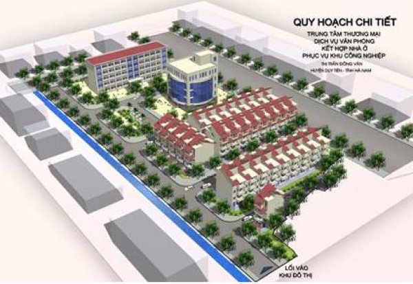 Housing Garden: Trung tâm thương mại, văn phòng kết hợp nhà ở tỉnh Hà Nam