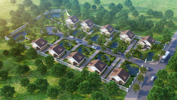 Gia Phú Viên: Biệt thự vườn Gia Gia Phú
