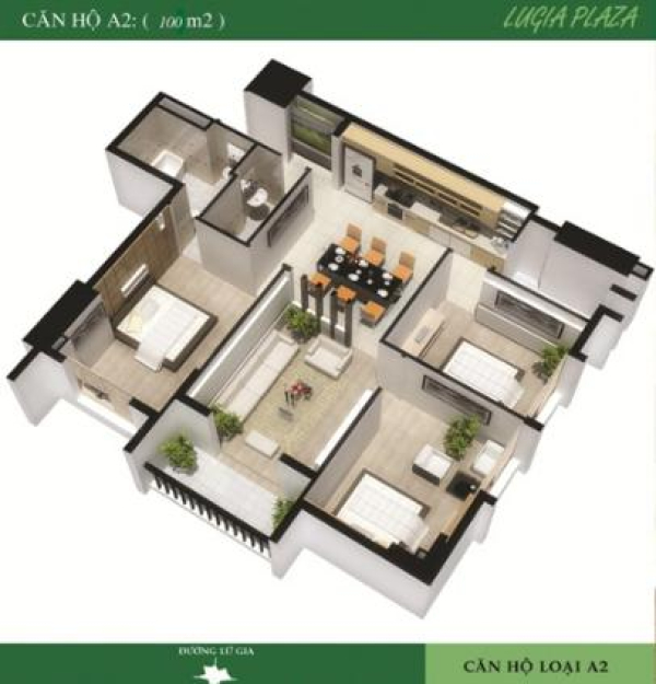 Lữ Gia Plaza: Căn hộ chung cư cao cấp