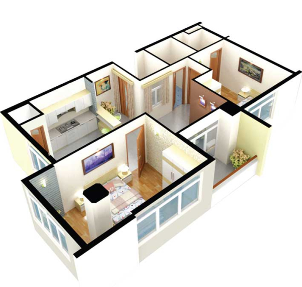 Võ Đình Apartment: Cuộc sống bình yên nơi vùng ven Thành phố