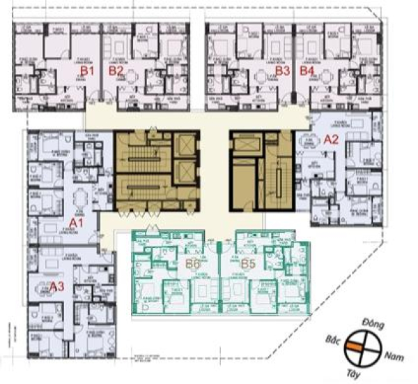 South Building: Căn hộ cao cấp Khu đô thị Pháp Vân