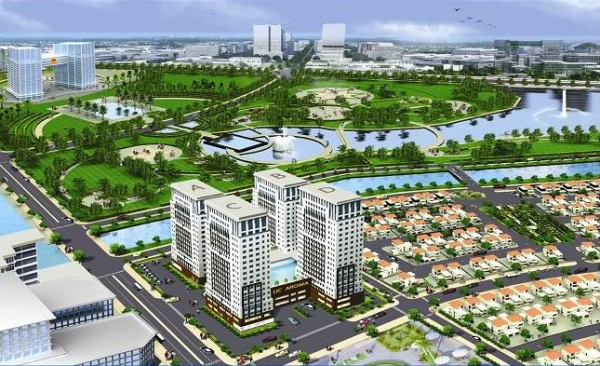Căn hộ chung cư IJC Aroma Bình Dương - tổng thể 4 block bên bờ hồ sinh thái trung tâm