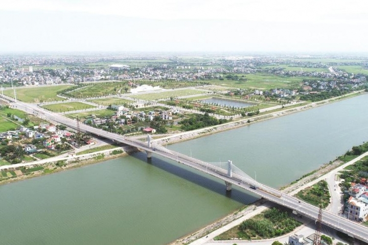 Thái Bình: Cầu vượt sông Hồng 1.000 tỉ đồng sẽ hoàn thành vào 30/4/2023