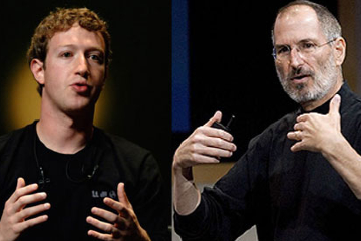 Steve Jobs và Mark Zuckerberg: Tương đồng và khác biệt 
