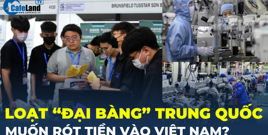 Hàng loạt "đại bàng" công nghệ Trung Quốc muốn rót tiền vào Việt Nam